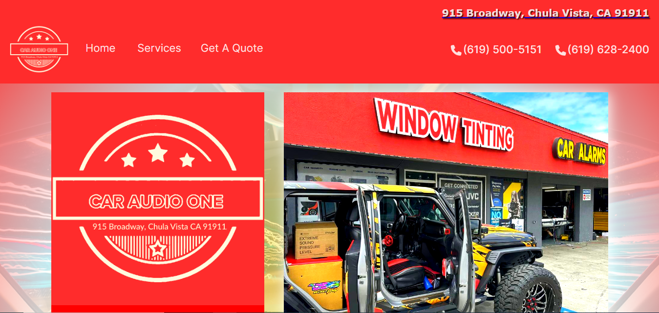 Car Services Website Design & Development